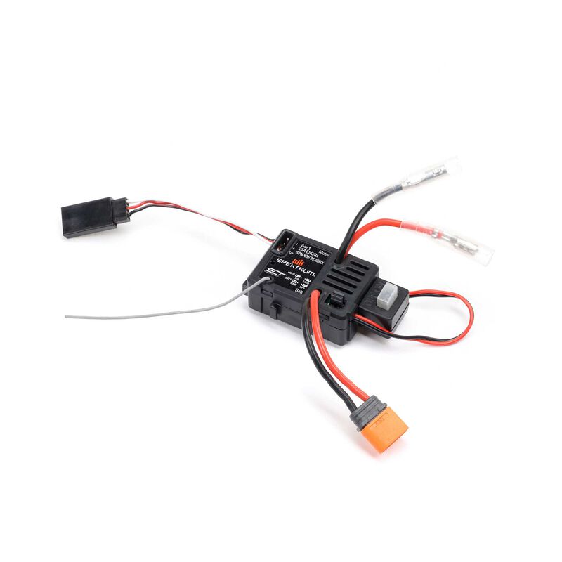 SPEKTRUM SPMXSE3125RX SLT Receiver / 25A Brushed ESC: IC2