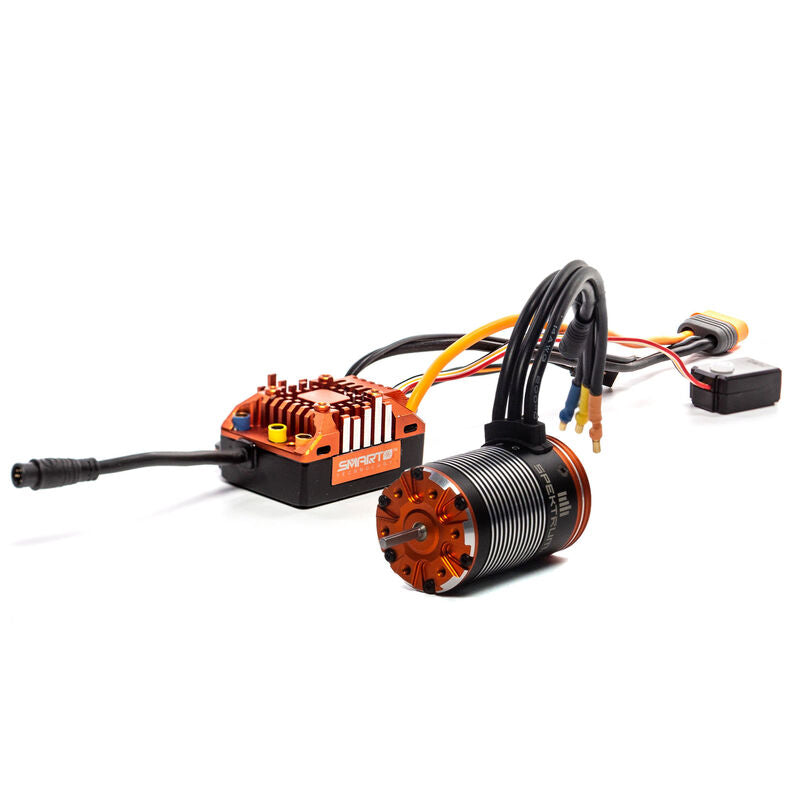SPEKTRUM SPMXSEMC08 Firma Sensored 1/10th Crawler Power System with Smart 2100KV Brushless Motor 60 Amp ESC