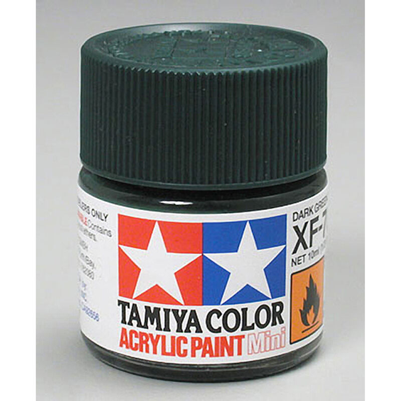 TAMIYA 81770 XF-70 Acrylic Mini XF70 Dark Green 1/3 oz