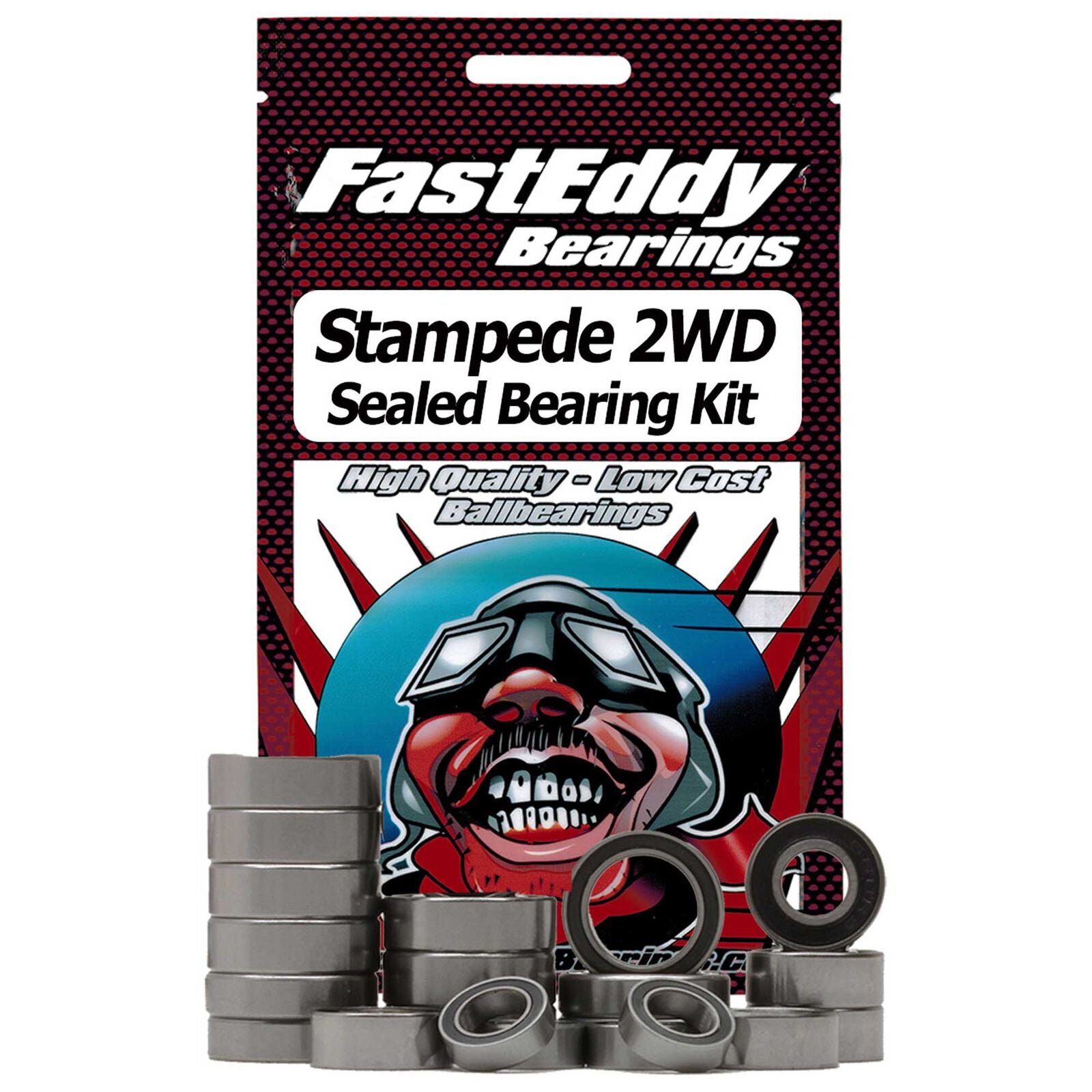 FAST EDDY TFE128 Traxxas Stampede VXL 2WD Bearing Kit