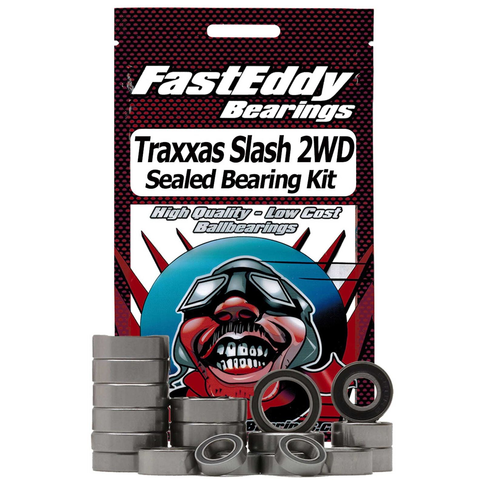 FAST EDDY TFE2228 Traxxas Slash 2WD Sealed Bearing Kit FEB12004