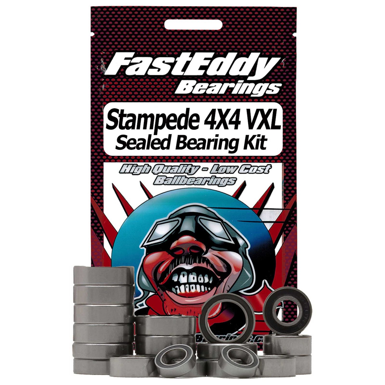 FAST EDDY TFE312 Sealed Bearing Kit: Traxxas Stampede 4x4 VXL