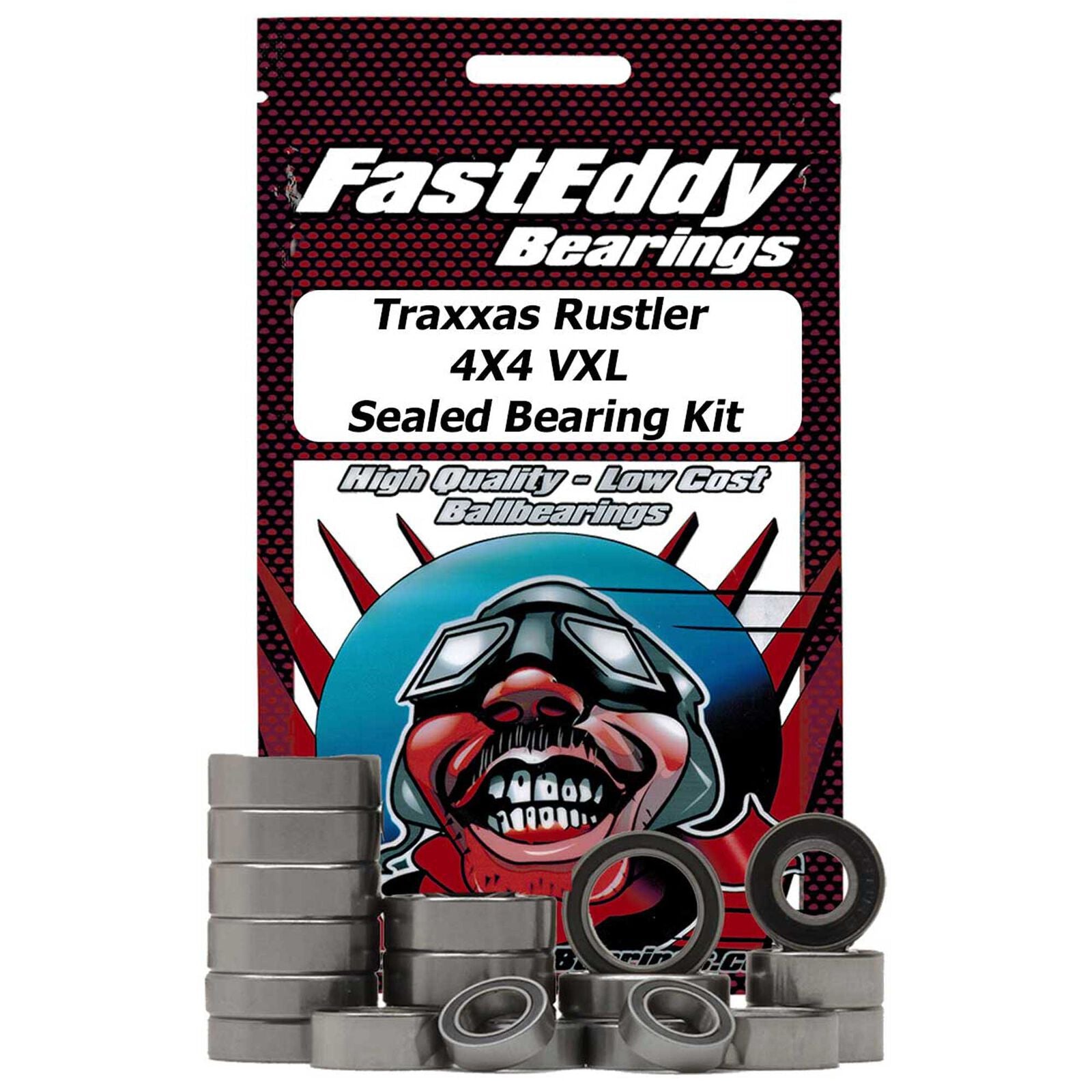 FAST EDDY TFE5834 Traxxas Rustler 4X4 VXL Sealed Bearing Kit
