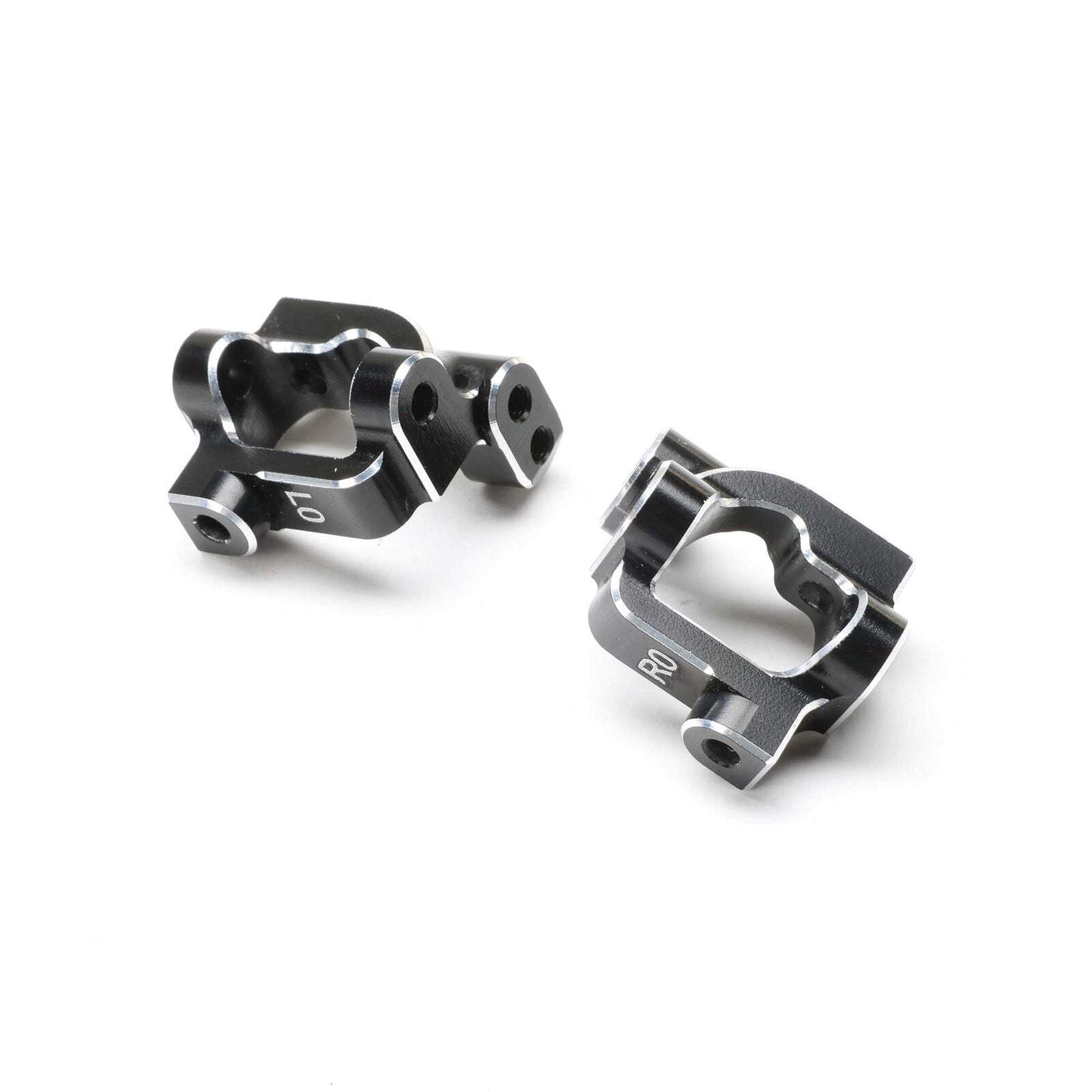 LOSI TLR-1069 Caster Block Set, 0 Deg, Aluminum: 22S Sprint