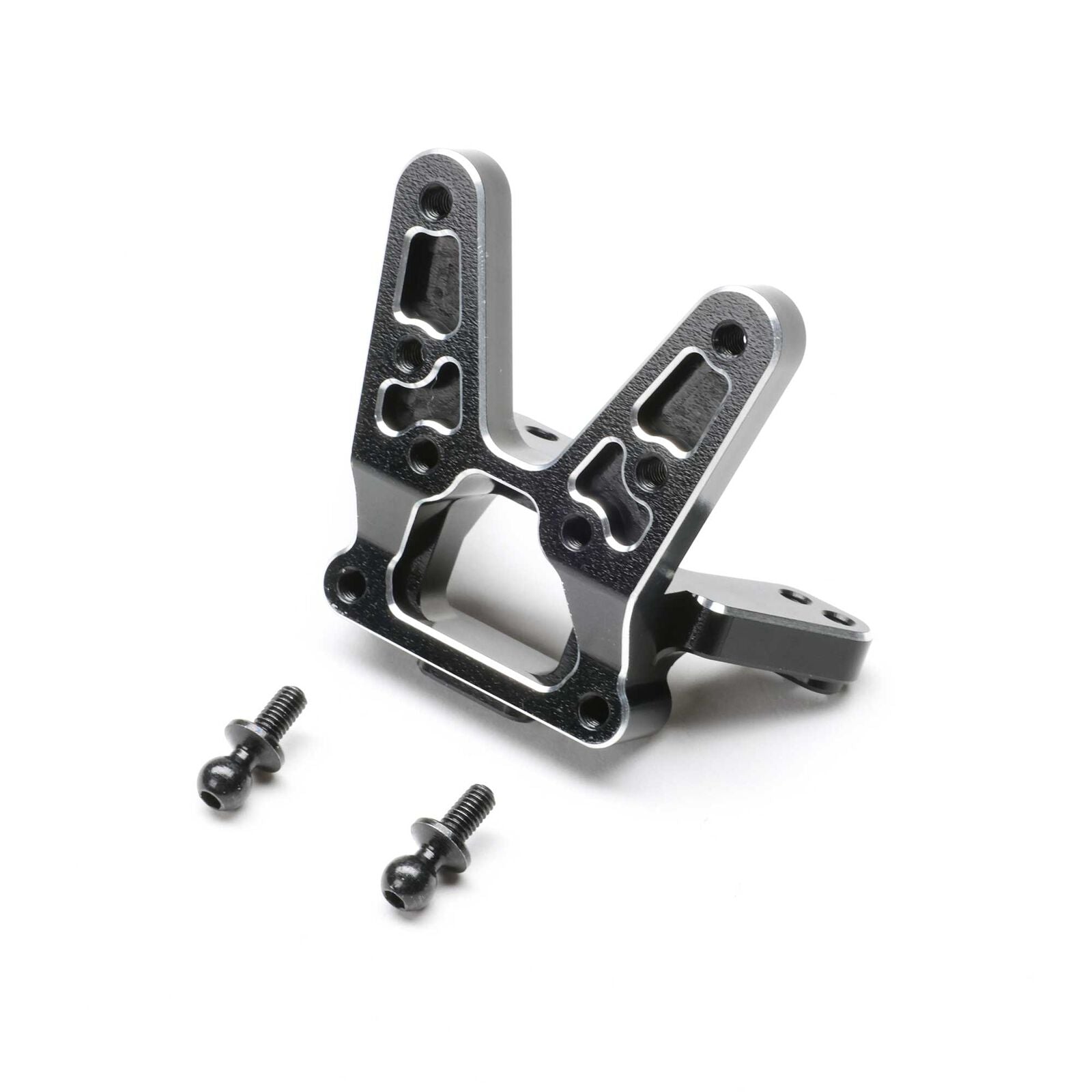LOSI TLR-1072 Rear Bulkhead, Aluminum, Black: 22S Sprint