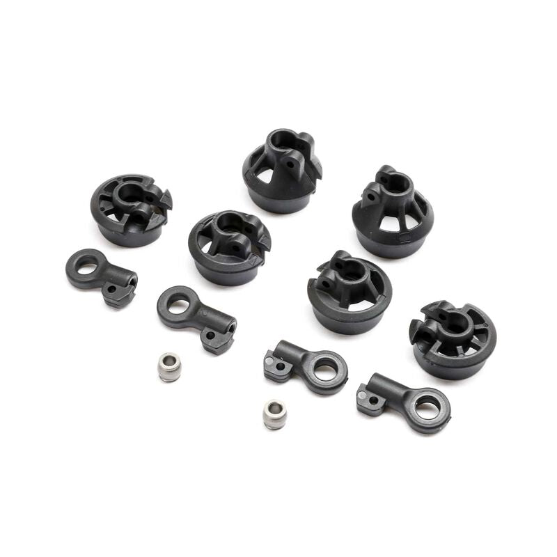 LOSI TLR-1119 Spring Cups, Shock Ends, 13mm: 22X