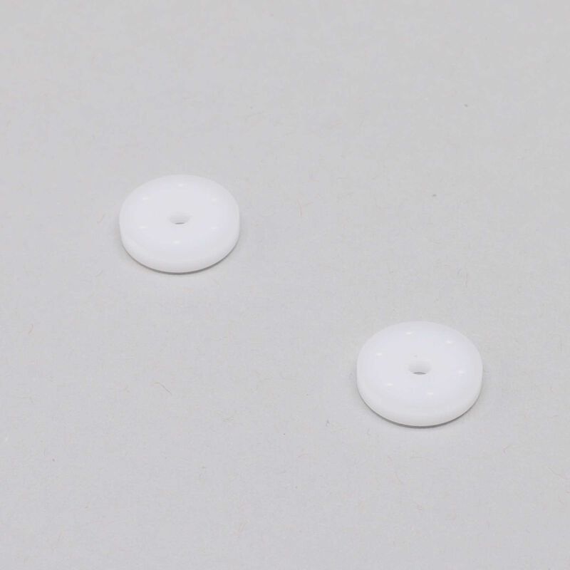 LOSI TLR-1135 13mm Shock Piston, Blank, 2.5mm (2)