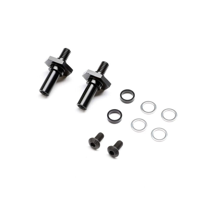 LOSI TLR-1156 Front Axle, Aluminum (2): 22X