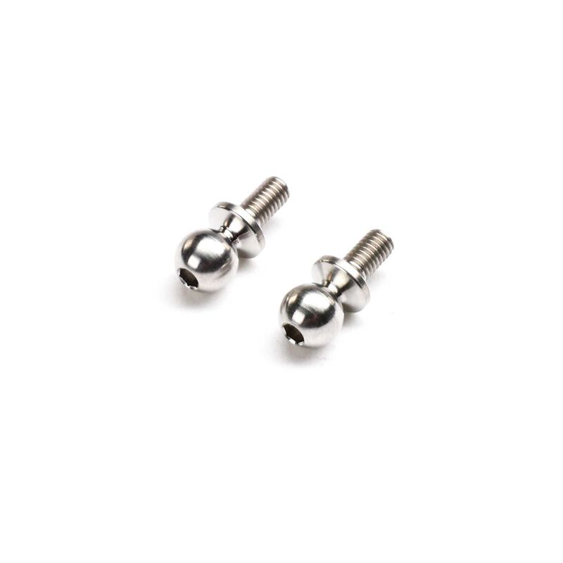 LOSI TLR-1159 Ball Stud, 5.8mm x 6mm, Titanium (2): 22X