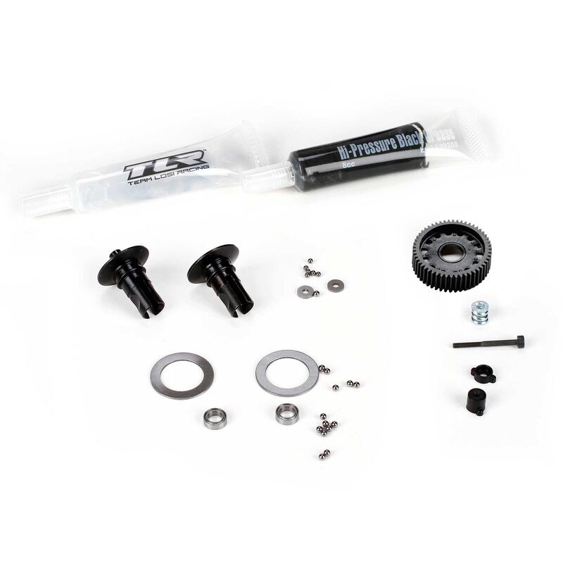 LOSI TLR-1230 Complete Ball Diff, Tungsten Balls: 22X