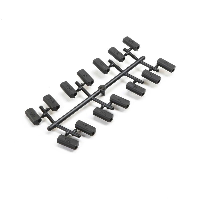 LOSI TLR-1266 Caster Block Insert Set: 22X-4 2.0