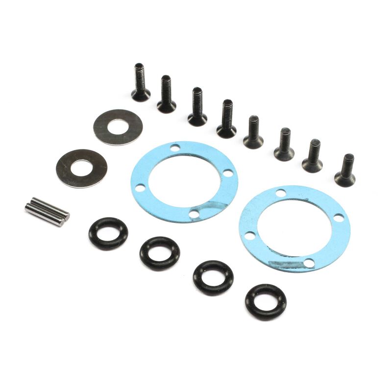 LOSI TLR232130 Diff Seal & Hardware Set: 22X-4