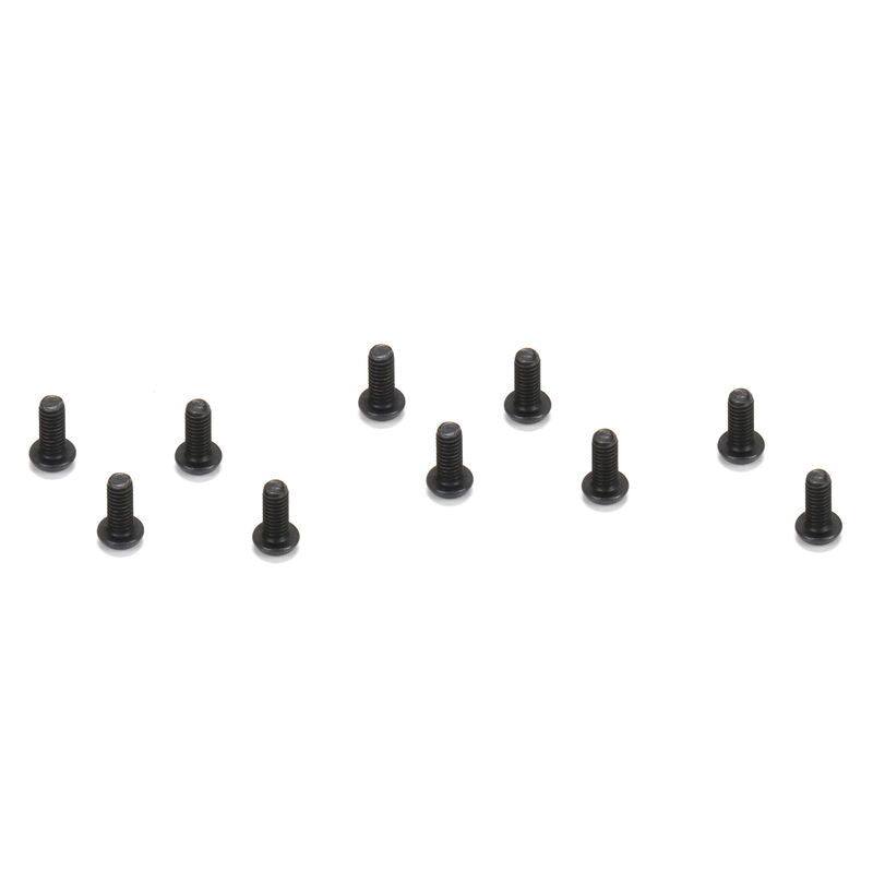 LOSI TLR235006 Button Head Screws, M2.5 x 8mm (10)