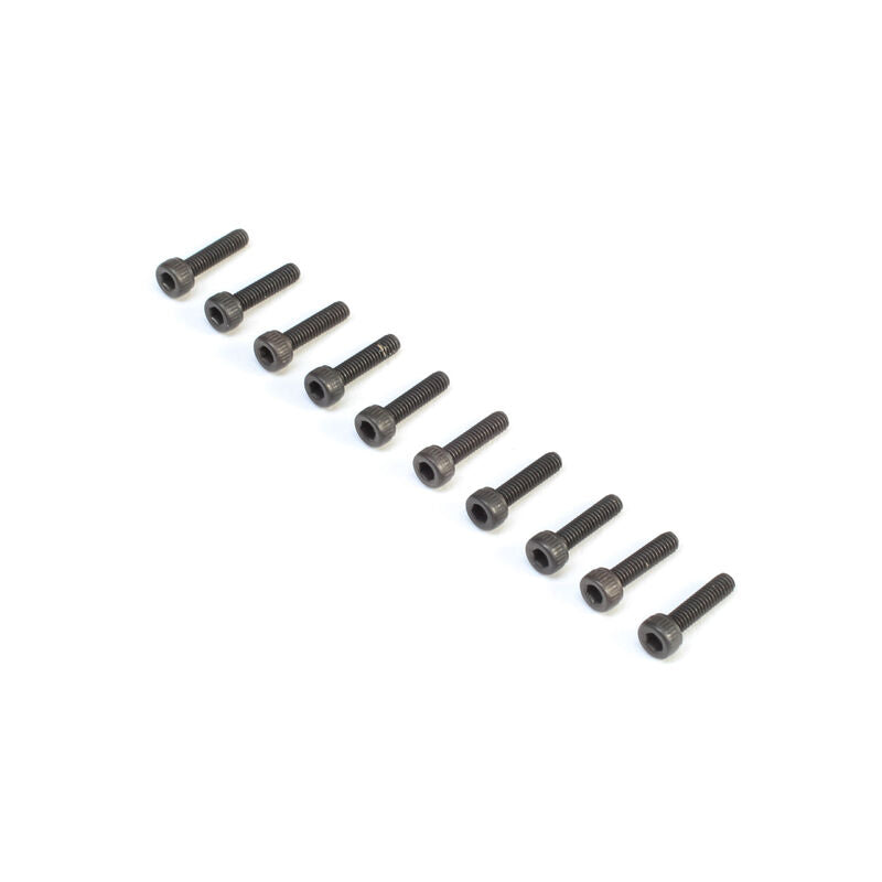 LOSI TLR235014 Cap Head Screws, M2.5 x 10mm (10)