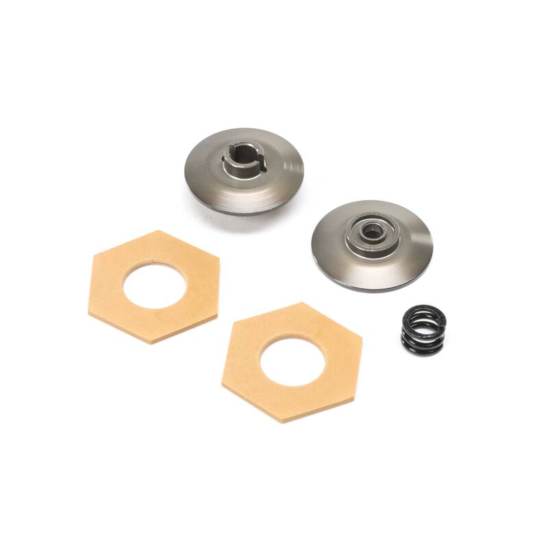 LOSI TLR312002 Grooved Slipper Plate Set: Mini-T 2.0, Mini-B, BL