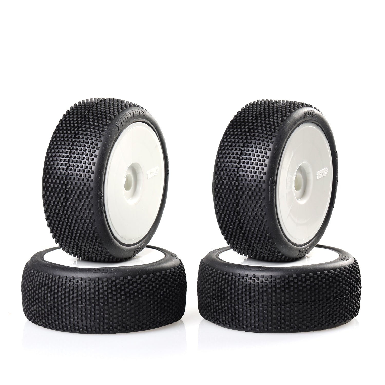 TZO 202 TIRES TZ202SS-W Pre-Glued Set 4pcs (Super Soft)