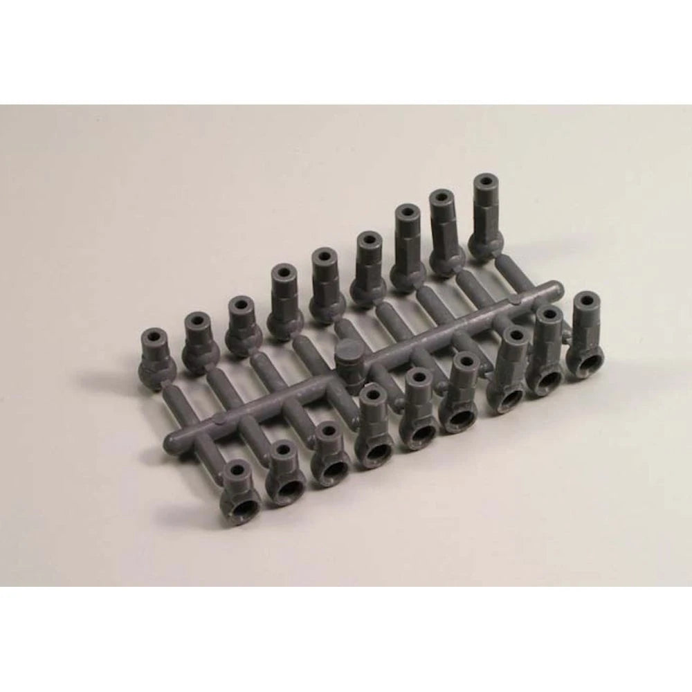 KYOSHO UM112H 4.8mm Hard Ball End (Gunmetal) (18)