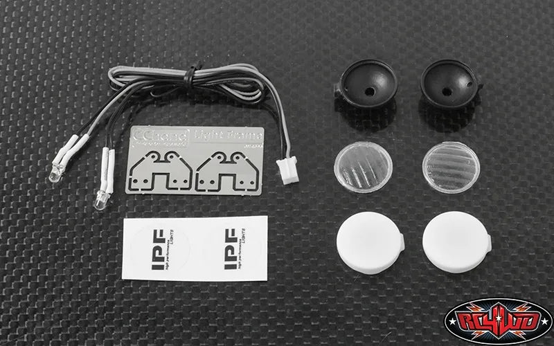 RC4WD VVV-C0214 1/10 Round IPF Lights w/LED
