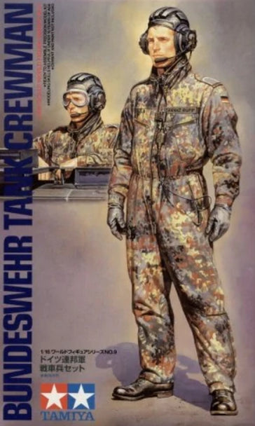 TAMIYA 36309 1/16 Federal German Army Tank Crew Set