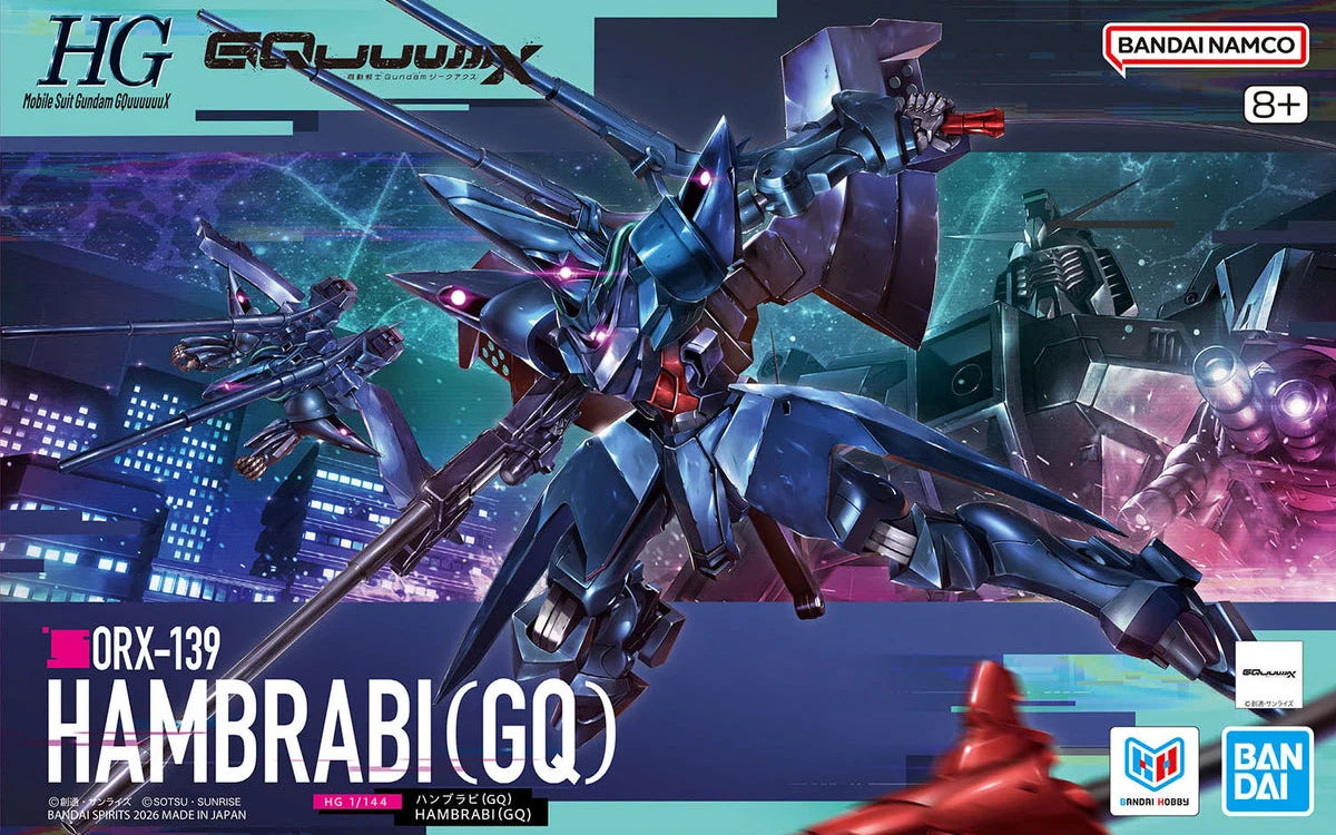 BANDAI 2836582 HG 1/144 Hambrabi (GQ)