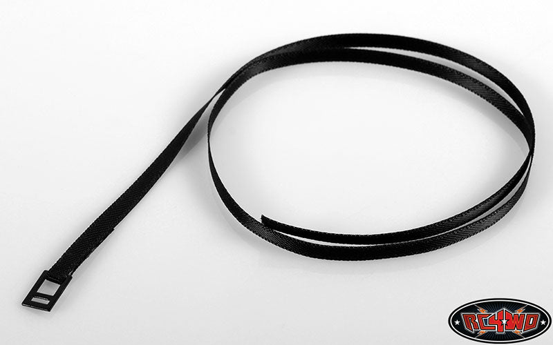 RC4WD Z-S0925 Black Tie Down Strap with Metal Latch