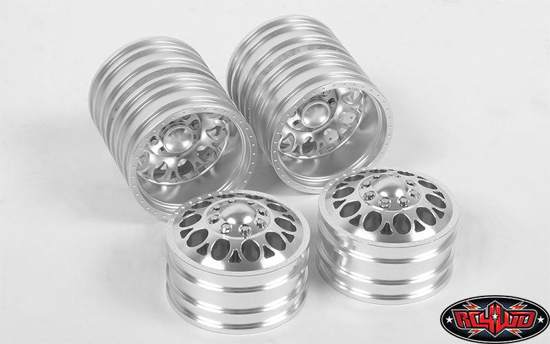 RC4WD Z-W0194 Double Trouble "3" Aluminum Dually 1.9" Wheels