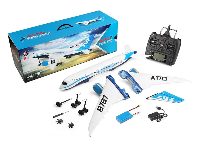 RC PRO A170 3D/6G 4 CH R/C BOEING 787 BRUSHLESS *DISC