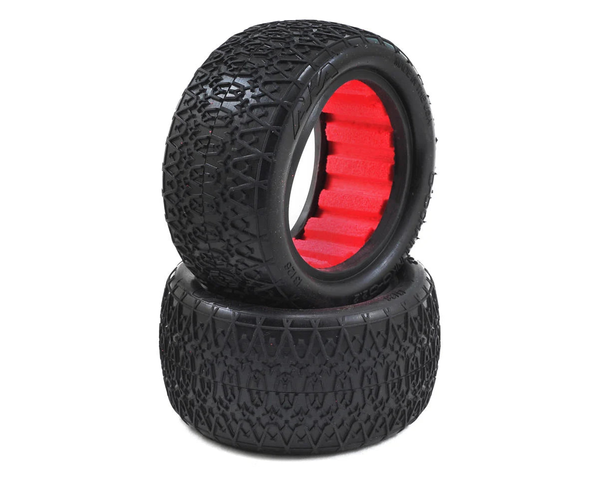 AKA 13126CR 1:10 Buggy Chainlink 2.2 Rear (Clay) W/ Red Insert