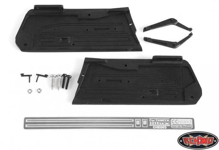 RC4WD VVV-C0056 Interior Door Panels for Hilux, Bruiser, and Mojave