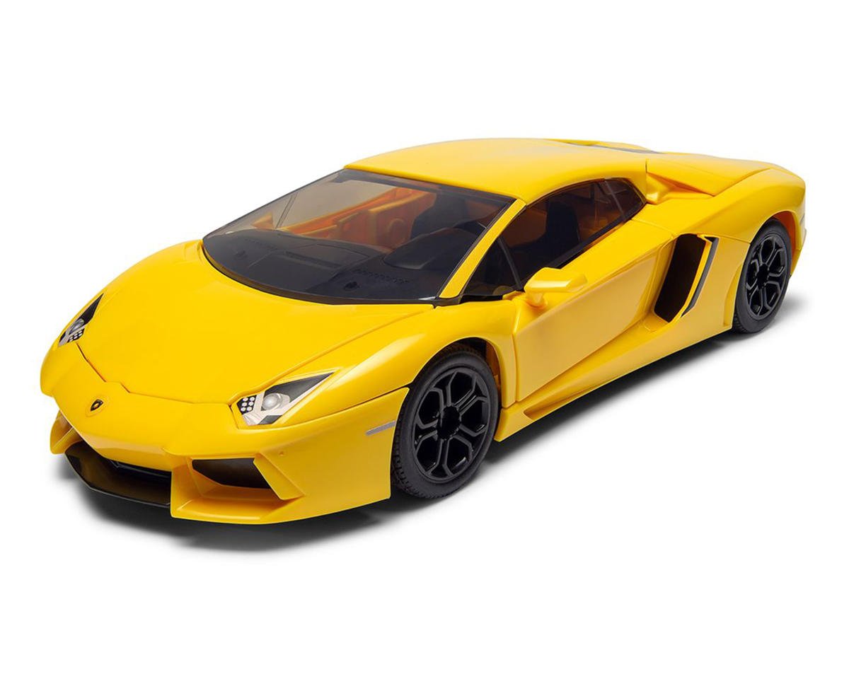 AIRFIX J6026 QUICKBUILD Lamborghini Aventador - Yellow