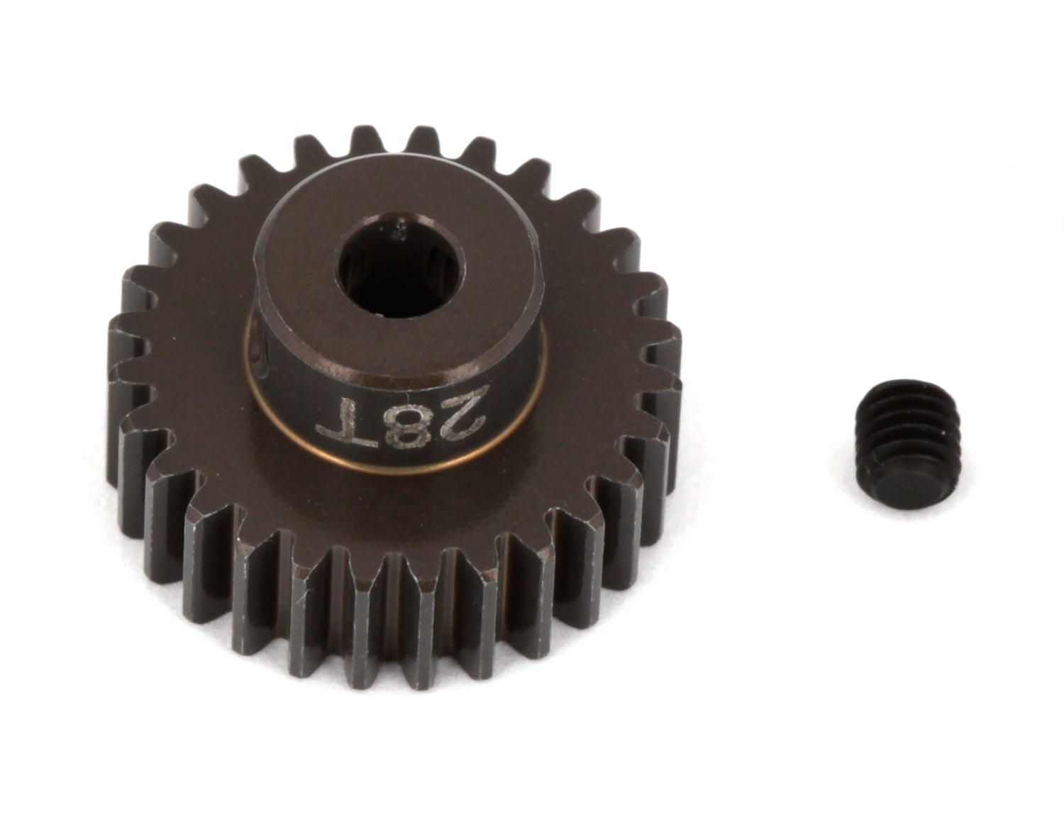ASSOCIATED 1346 Aluminum Pinion Gear, 28T 48P, 1/8" shaft