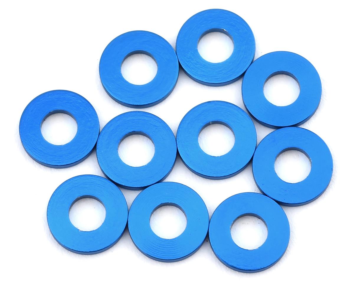 ASSOCIATED 31389 Washers, 7.8x3.5x2.0mm, blue aluminum