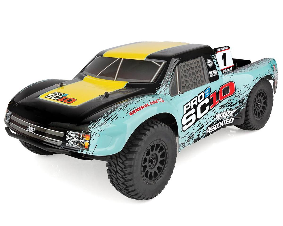 ASSOCIATED 70020 Pro2 SC10 1/10 RTR 2WD Short Course Truck (AE Team) w/2.4GHz Radio