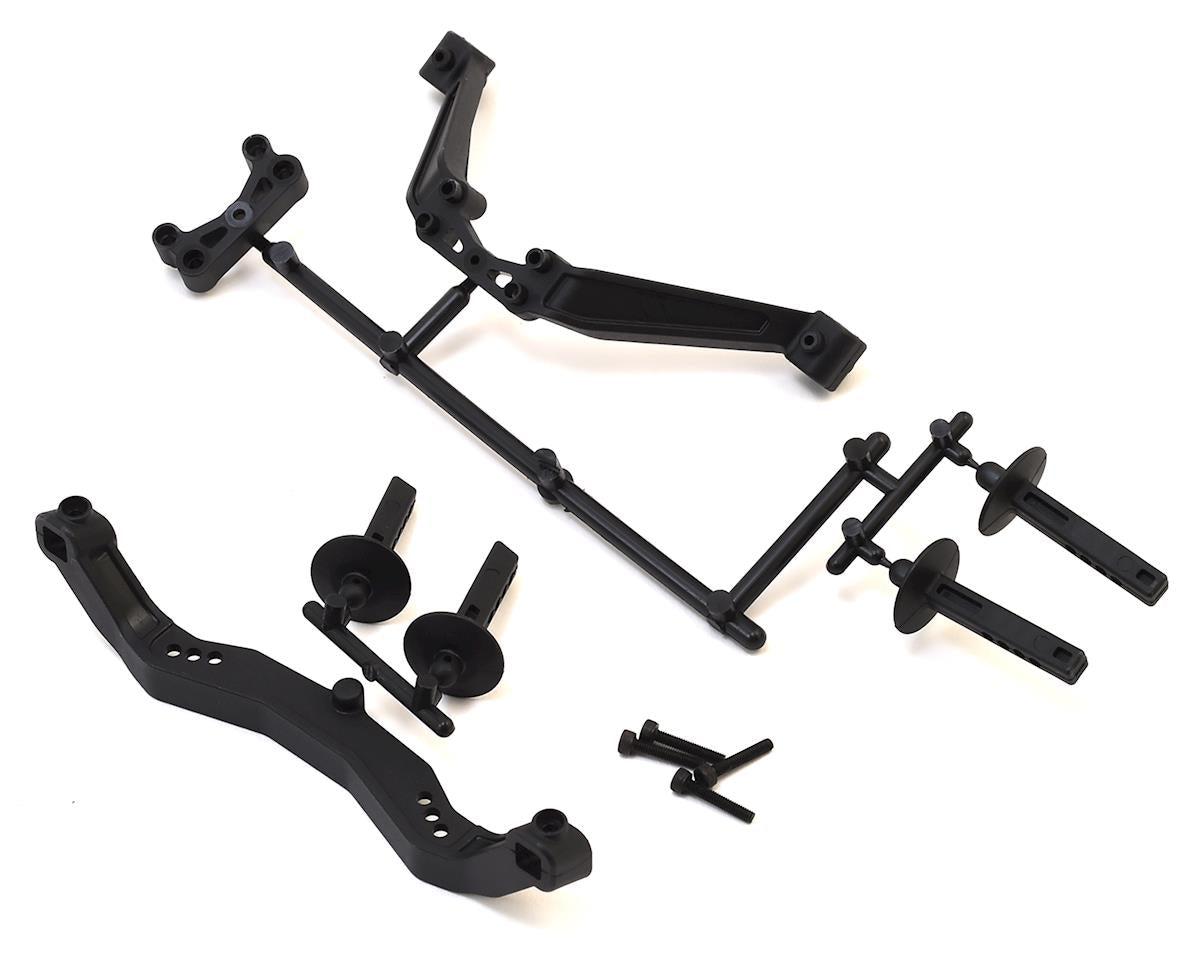 ASSOCIATED 71123 SC6.1 Body Mounts, front and rear RC10SC 6.1