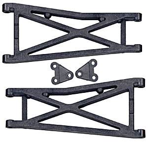 ASSOCIATED 7339 T3 Rear Suspension Arms Carbon Fiber Composite