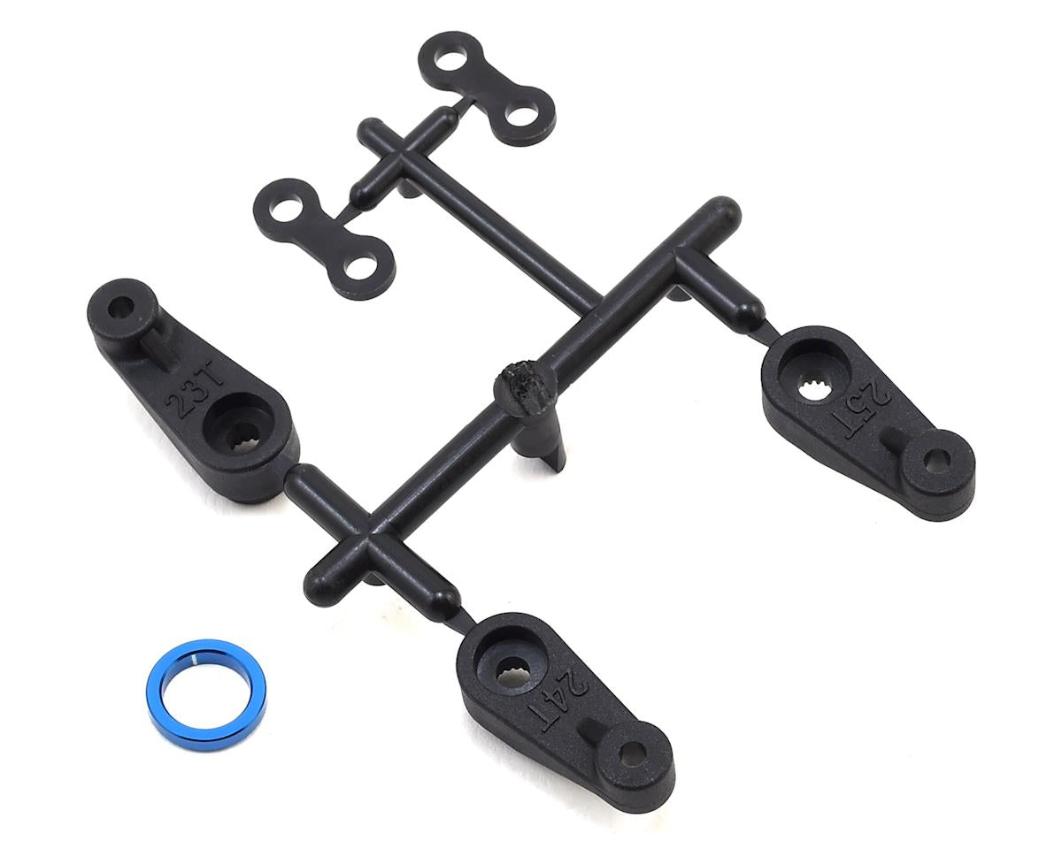 ASSOCIATED 91728 B6 Servo Horns, 15.5 mm