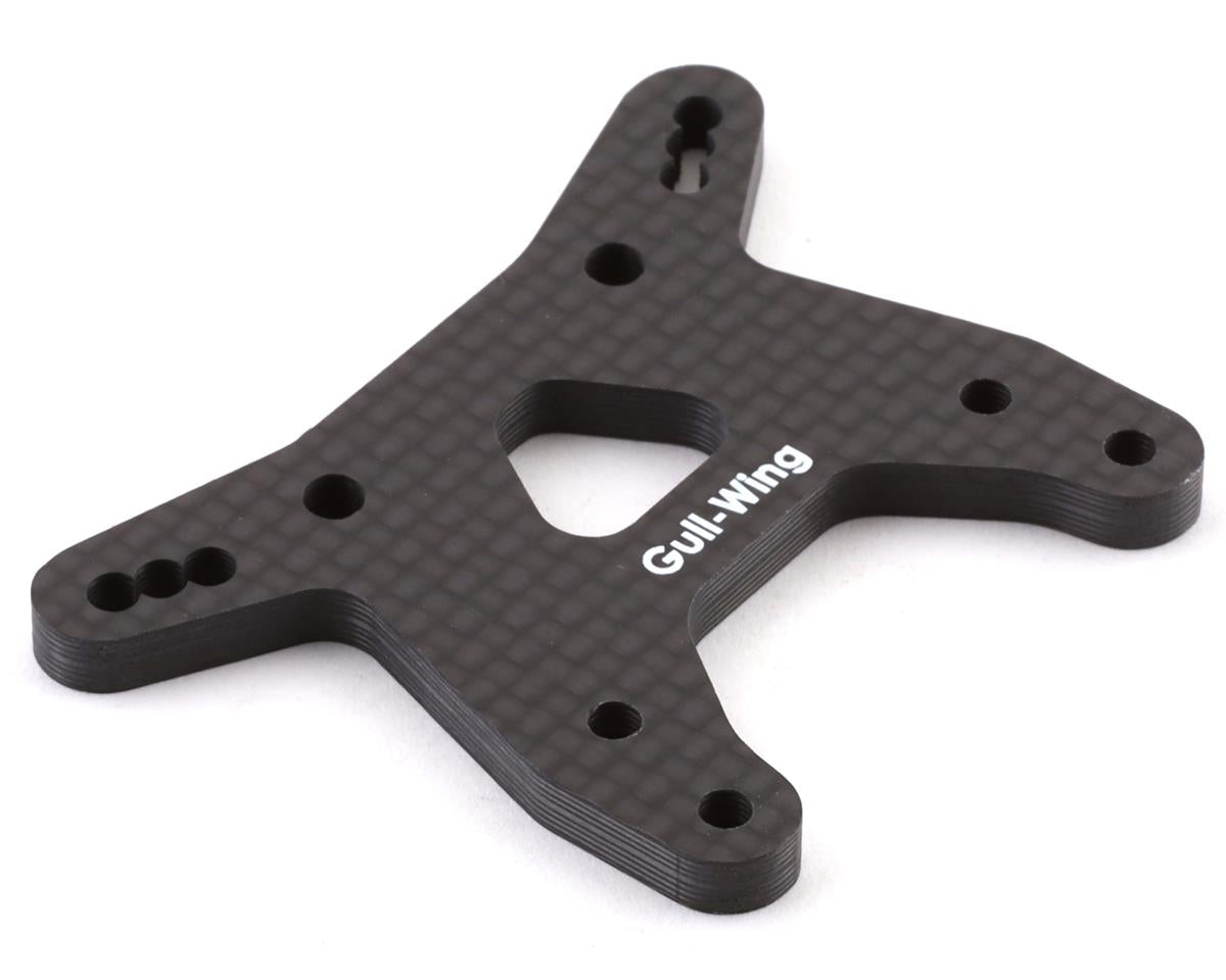 ASSOCIATED 91880 RC10B6.3 front shock tower, carbon fiber