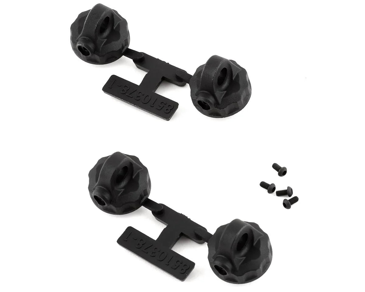 ASSOCIATED 91926 13mm Shock Caps (4)