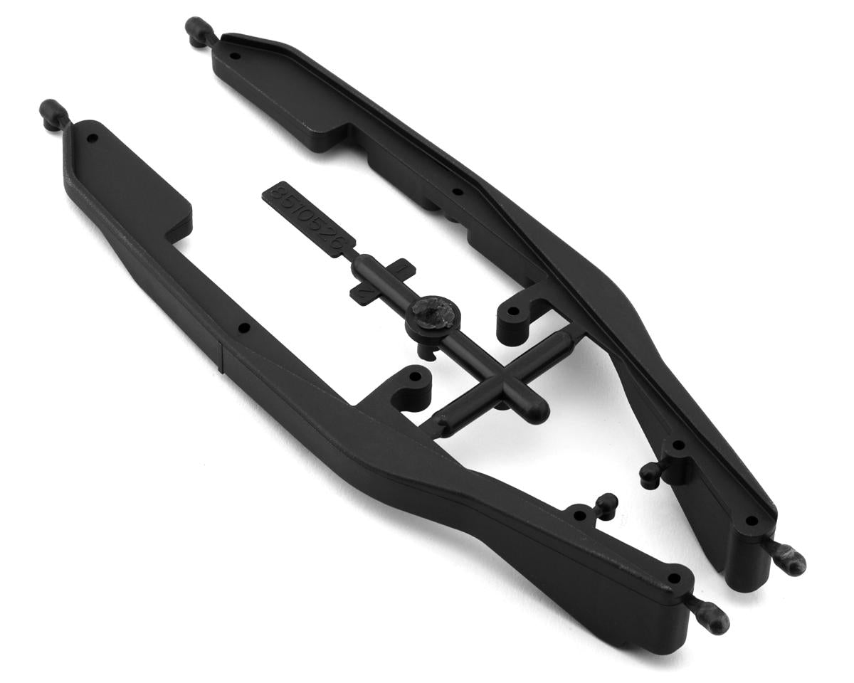 ASSOCIATED 92402 RC10B7 Factory Team Carbon Side Rails (2)