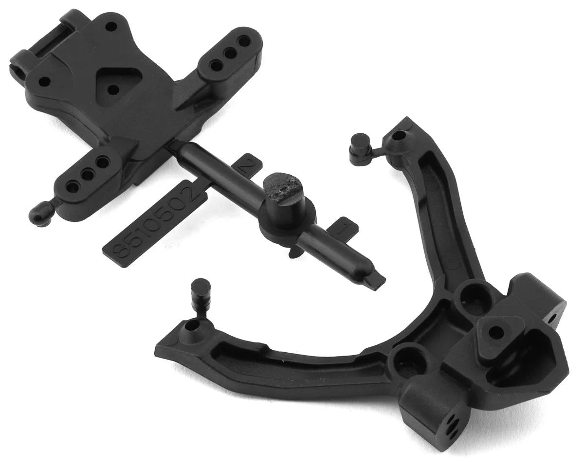 ASSOCIATED 92403 RC10B7 Top Plate & Ballstud Mount Set