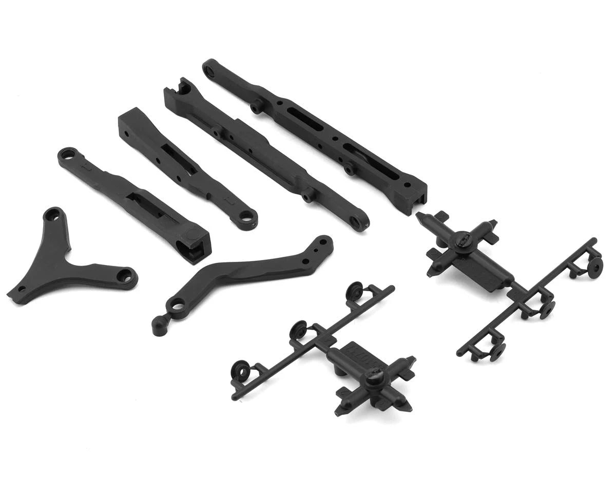 ASSOCIATED 92504 RC10B84 Factory Team Carbon Chassis Brace Set