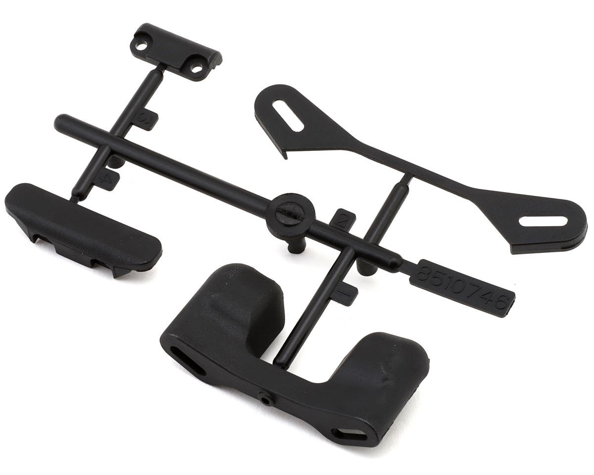 ASSOCIATED 92525 RC10B84 Shock Tower Covers & Bumper Set