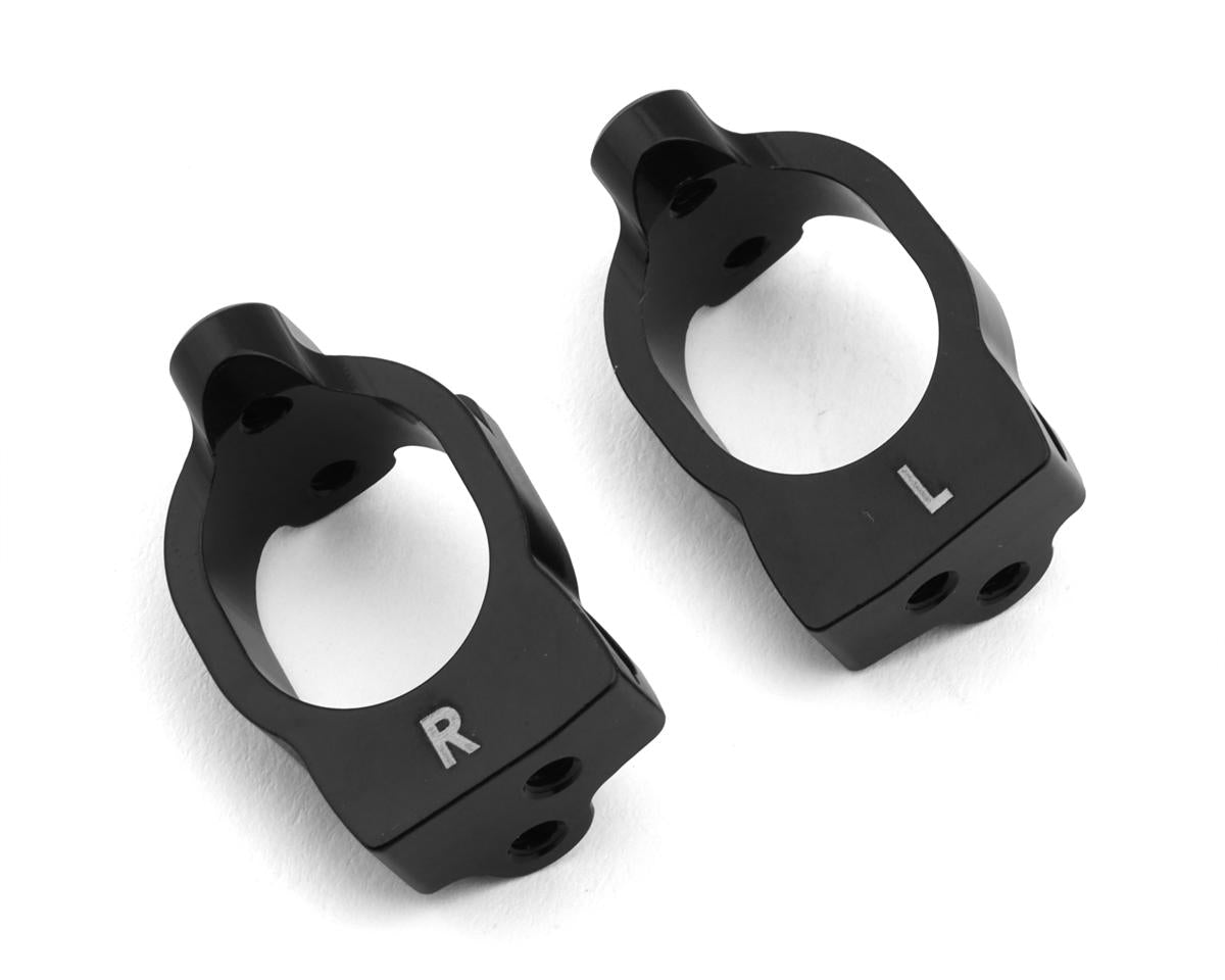 ASSOCIATED 92535 RC10B84 Aluminum Caster Blocks (Black) (2)
