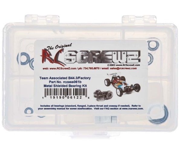 RC SCREWZ RCZASS061B Factory Precision Bearing Kit ASC B44.3