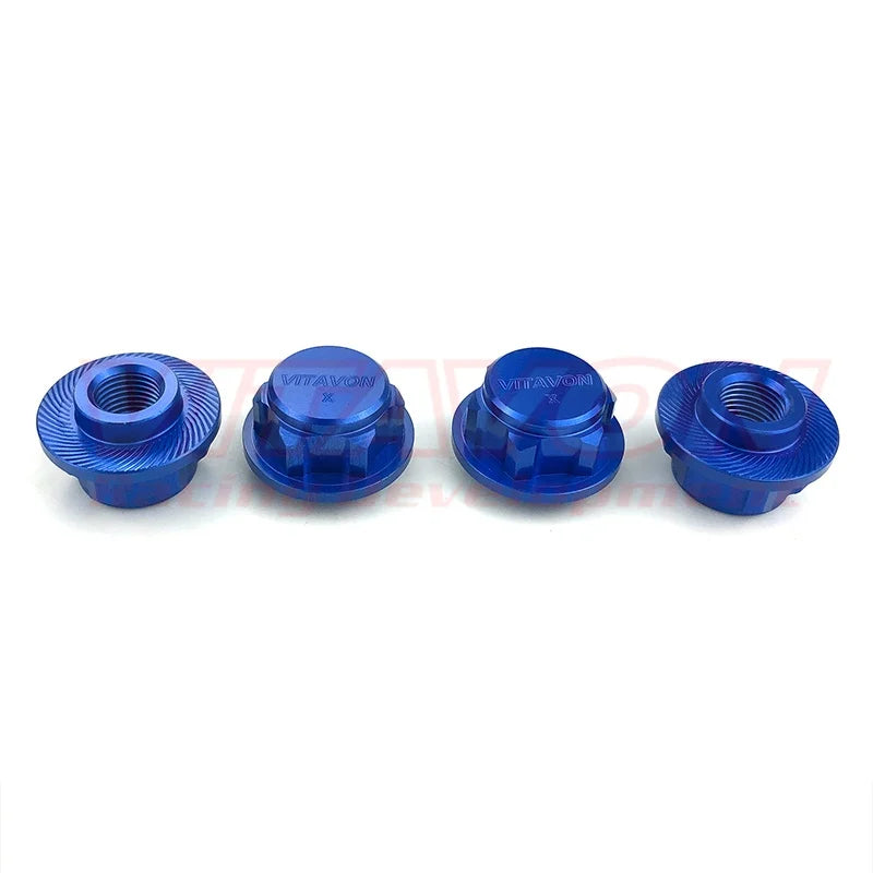 VITAVON XRT0015 BLUE CNC Aluminum 7075 V1 Wheel Nut Adapter 18mm Bore For X-MAXX XRT For Stock Traxxas Stub