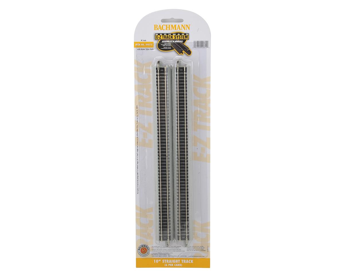BACHMANN 44815 E-Z Track 10" Straight Track (6) (N Scale)