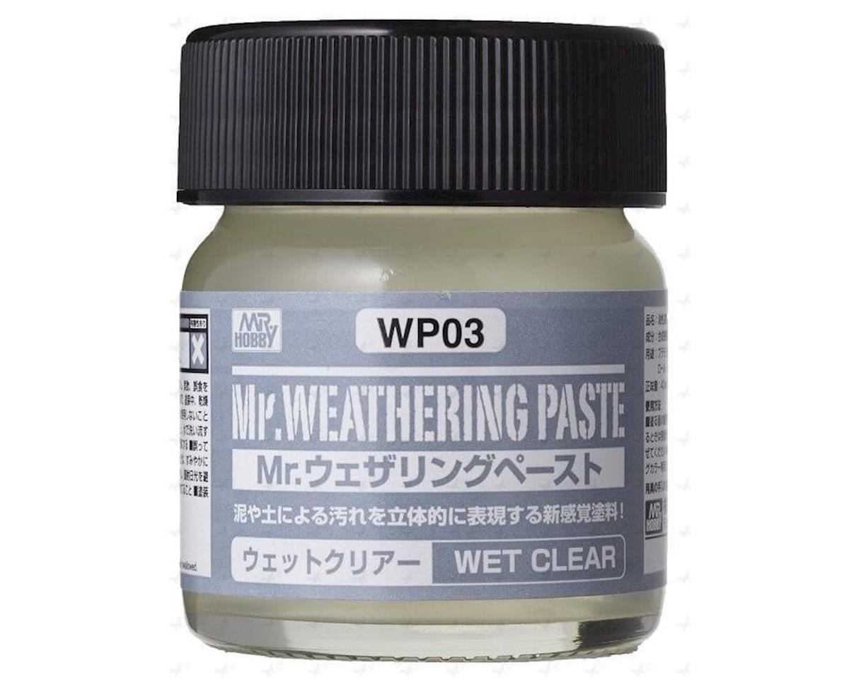 GSI CREOS WP03 Mr. Hobby WP03 Mr. Hobby Weathering Paste (Wet Clear)
