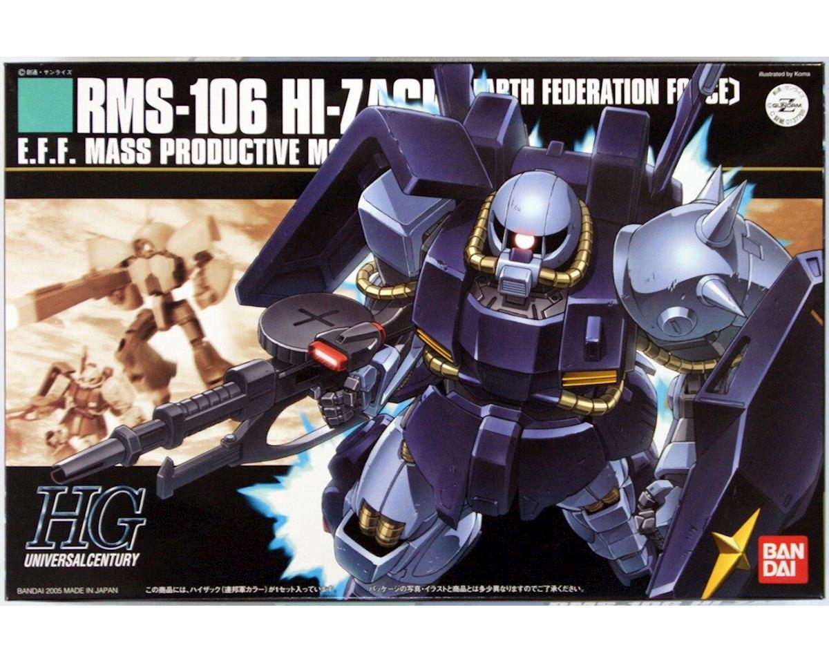 BANDAI 1137768 1/144 HGUC #55 RMS-106 Hi-Zack (EFSF Version) "Mobile Suit Zeta Gundam" Plastic Model Kit