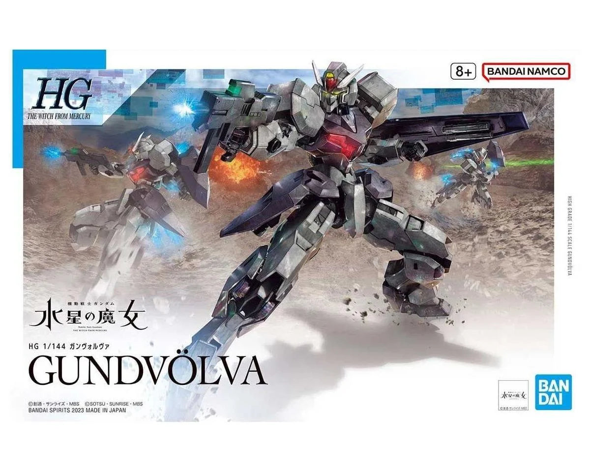 BANDAI 2616269 HGWFM 1/144 #24 Gundvolva "The Witch from Mercury" Plastic Model Kit