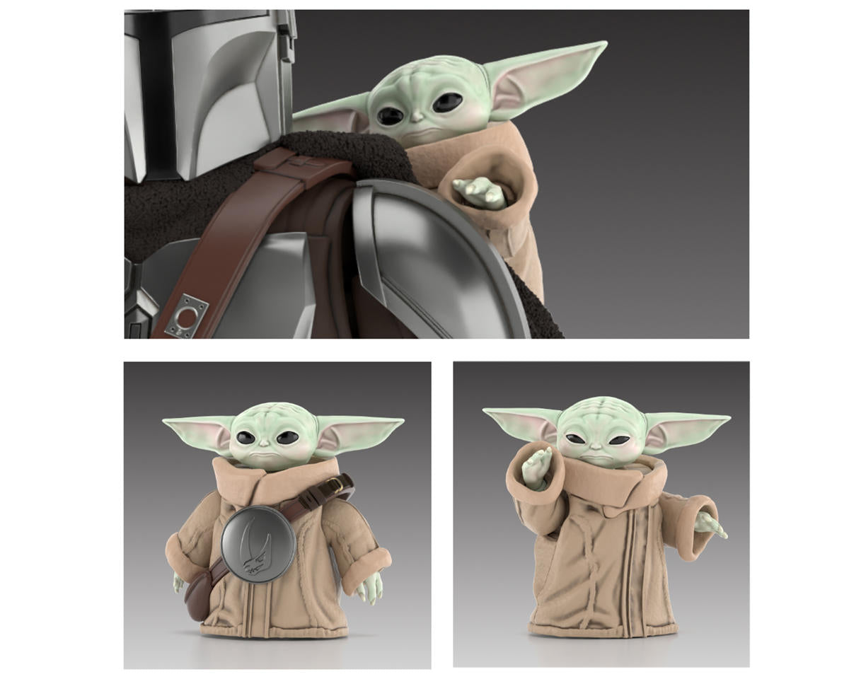 BANDAI 2815185 Star Wars: The Mandalorian and Grogu 1/12 Plastic Model Kit